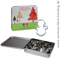 Backförmchen-Set - traditioneller Weihnachts Werbeartikel für Ihre Kunden! Backförmchen-Set - traditioneller Weihnachts Werbeartikel für Ihre Kunden!