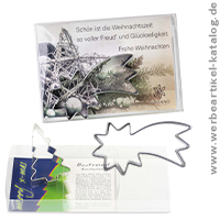 Backförmchen-Klarsicht Box Weihnachten, Werbeartikel für Weihnachten Backförmchen-Klarsicht Box Weihnachten, Werbeartikel für Weihnachten