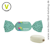 Schoko Minz Bonbons im weißen Wickler, gefüllt, gefüllt - leckere Werbebonbons mit Ihrem individuellen Branding. Schoko Minz Bonbons im weißen Wickler, gefüllt, gefüllt - leckere Werbebonbons mit Ihrem individuellen Branding.