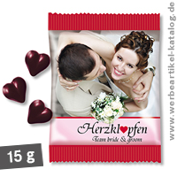 Cassis Fruchtsaft-Herzen, individuell bedruckt - herzliches Giveaway fr Valentinstag oder Muttertag oder einfach so fr zwischendurch