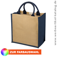 Chennai Jute-Geschenktasche, Werbeartikel mit Ihrem Logo im Siebdruck Chennai Jute-Geschenktasche, Werbeartikel mit Ihrem Logo im Siebdruck