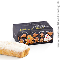 Mini Christstollen - traditioneller Werbeartikel fr Weihnachten 