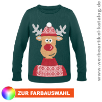 Weihnachtspullover Shimas - lustige Werbegeschenke Weihnachten!