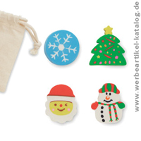 RUBBIES, Set mit 4 Radierern, als Weihnachts Werbegeschenk! RUBBIES, Set mit 4 Radierern, als Weihnachts Werbegeschenk!