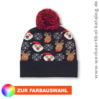 Shimas Hat, weihnachtliche Strickmütze - lustige Werbegeschenke Weihnachten!