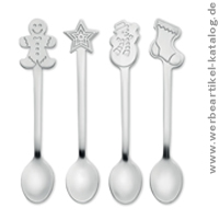 CHIP SET mit 4 Teelöffeln als Weihnachtsgeschenk für Kunden und Mitbarbeiter! CHIP SET mit 4 Teelöffeln als Weihnachtsgeschenk für Kunden und Mitbarbeiter!