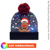 SHIMAS LIGHT, weihnachtliche Strickmütze als Weihanchts Werbegeschenke! 