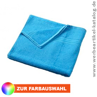 Flauschiges Badetuch als Werbeartikel mit Ihrem Logo bestickt Flauschiges Badetuch als Werbeartikel mit Ihrem Logo bestickt