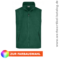 Warme Fleece Jacke aus schwerem Fleece, Winter Werbeartikel mit Logo