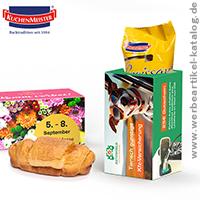 Frühstücksbox mit Kuchenmeister Croissant - ein Werbeartikel für den perfekten Start in den Tag! Frühstücksbox mit Kuchenmeister Croissant - ein Werbeartikel für den perfekten Start in den Tag!