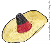 Fussball Werbemittel: Sombrero Deutschland. Fussball Werbemittel: Sombrero Deutschland.