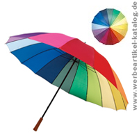 Golfschirm Rainbow Sky - Regenschirme, bedruckt mit Ihrem Logo
