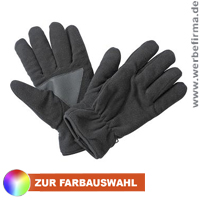 Thinsulte - wärmende Micro Fleece Handschuhe mit Zwischenfutter als Werbeartikel für den Winter
