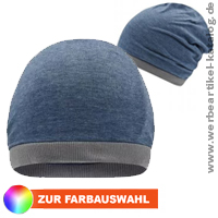 Heather Summer Beanie, Streetware Mütze für den Sommer als Werbeartikel mit Ihrem Logo