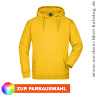 Hooded Sweat - klassisches Kapuzensweatshirt in vielen Farben und  mit Ihrem Logo bedruckt.