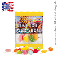 Jelly Beans mit Ihrer individuellen Werbung - nicht nur ein netter Werbeartikel, auch ein vielfältiges Geschmacks- und Farberlebnis Jelly Beans mit Ihrer individuellen Werbung - nicht nur ein netter Werbeartikel, auch ein vielfältiges Geschmacks- und Farberlebnis