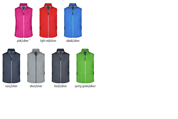 Hybrid Vest - leicht wattierte Weste als Werbegeschenk mit Ihrem Logo, im sportlichen Materialmix!