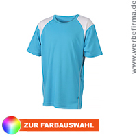 Kinder Laufshirt, als Werbeartikel mit Ihrem Logo bedruckt.