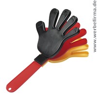 Handclapper Fussball Werbemittel für Fans und den Sport