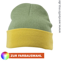 Klassische Winter Werbegeschenke, Strickmtze bestickt mit Ihrem Logo