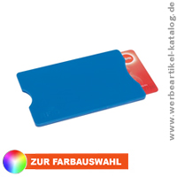 Kreditkartenhülle Protector, als Streuartikel mit Ihrem Logo bedruckt. Kreditkartenhülle Protector, als Streuartikel mit Ihrem Logo bedruckt.