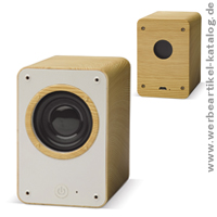 Lautsprecher - Klassische kabellose Holz Box, als Kundengeschenk mit Ihrem Logo. Lautsprecher - Klassische kabellose Holz Box, als Kundengeschenk mit Ihrem Logo.