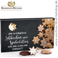 Lebkuchenmischung - Werbemittel für Weihnachten mit Haeberlein Metzger Lekuchenmischung Lebkuchenmischung - Werbemittel für Weihnachten mit Haeberlein Metzger Lekuchenmischung