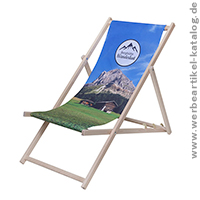 Liegestuhl Chillout - Werbeartikel für Strand, Balkon, Garten oder Veranstaltungen! 
