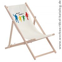 Liegestuhl Harmony - perfektes Sommer Werbegeschenk. Liegestuhl Harmony - perfektes Sommer Werbegeschenk.