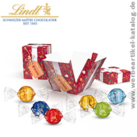 LINDT XMAS BERRASCHUNG als kleine Aufmerksamkeit fr Kunden an Weihnachten! 