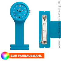 Lolliclock Care - Uhr als Werbemittel fr Pflegeberufe. 