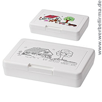 Vorratsdose Lunch-Box zum Bemalen - Kinder Werbeartikel ! Vorratsdose Lunch-Box zum Bemalen - Kinder Werbeartikel !