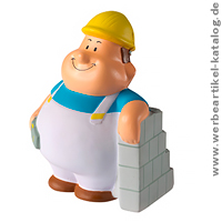 Maurer Bert® - Anti Stress Werbemittel für die Baubranche.
