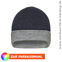 Reversible Beanie - schicke Wendemtze mit Ihrem Logo als Werbegeschenk im Winter! 