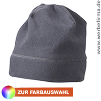 Microfleece Cap - Wintermtze mit Ihrer Werbung ! 