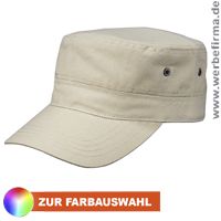 Military Cap - stylische Werbecaps für Kinder mit Ihrem Logo Military Cap - stylische Werbecaps für Kinder mit Ihrem Logo