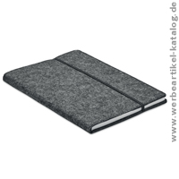 FELTBOOK, DIN A5 Notizbuch mit RPET-Filz Cover, als Werbeartikel für Ihre Kunden und Mitarbeiter. FELTBOOK, DIN A5 Notizbuch mit RPET-Filz Cover, als Werbeartikel für Ihre Kunden und Mitarbeiter.