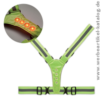 ROUNDVISIBLE, verstellbare um 360° reflektierende Gürtelweste als Werbegeschenk! ROUNDVISIBLE, verstellbare um 360° reflektierende Gürtelweste als Werbegeschenk!
