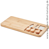 GLENAVY, Käse-Set aus Bambus mit einem Servierbrett als Werbgeschenk für Kunden und Mitarbeiter! GLENAVY, Käse-Set aus Bambus mit einem Servierbrett als Werbgeschenk für Kunden und Mitarbeiter!