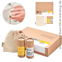 Unisex-Körperpflege-Set von Branded By Earth als Werbegeschenk für unterwegs! Unisex-Körperpflege-Set von Branded By Earth als Werbegeschenk für unterwegs!