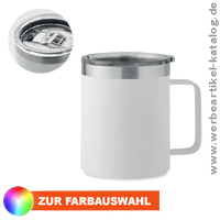 INARI, Trinkbecher aus recyceltem Edelstahl als Werbemittel mit Ihrem Logo! 
