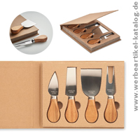 QUATTRO,Set mit 4 Käsewerkzeugen als Weihnachtsgeschenk für Kunden und Mitarbeiter! QUATTRO,Set mit 4 Käsewerkzeugen als Weihnachtsgeschenk für Kunden und Mitarbeiter!
