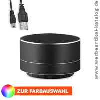 SOUND, Aluminium 2.1 Bluetooth Lautsprecher - Kundengeschenke mit Ihrem Logo per Lasergravur.