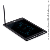 BLACK - flache LCD Schreibtafel als Werbeartikel mti Ihrem Logo. BLACK - flache LCD Schreibtafel als Werbeartikel mti Ihrem Logo.