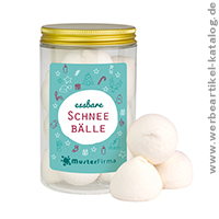 Essbare Schneebälle - vanillig-süßen Schaumzucker verschenken! Essbare Schneebälle - vanillig-süßen Schaumzucker verschenken!