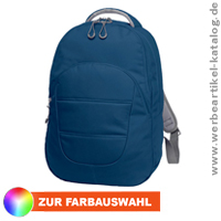 Notebook Rucksack Campus - Halfar Taschen bedruckt mit Ihrem Logo.