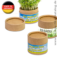 Pflanz-Cup - grüne Grüße für Ihre nachhaltige Promotion zu Ostern, mit Ihrem individuellen Branding