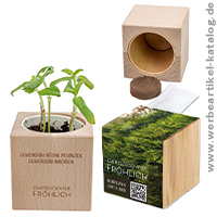 Pflanz-Holz Maxi - Werbeartikel und Naturerlebnis. Pflanz-Holz Maxi - Werbeartikel und Naturerlebnis.