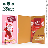 3BEARS PORRIDGE Apfel-Zimt - kstliche Werbegeschenke Weihnachten! 