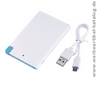 Powerbank Backup - als Firmenpräsent mit Ihrem Logo Powerbank Backup - als Firmenpräsent mit Ihrem Logo